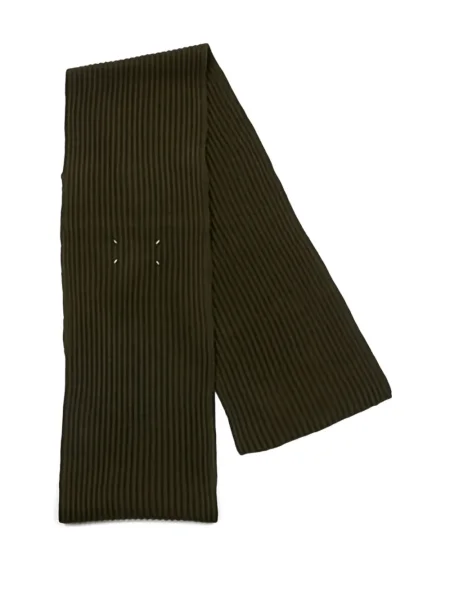Fular Maison Margiela tricotate verde