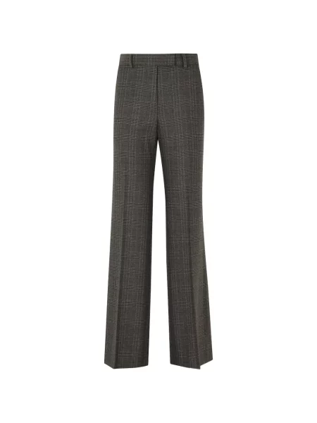Pantaloni Seventy în carouri gri