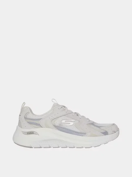 Кросівки повсякденні Skechers шкіра/текстиль/штучна шкіра бежевий