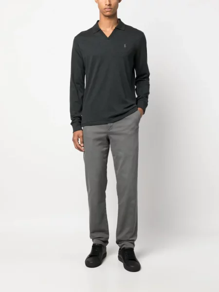 Polo majica Polo Ralph Lauren s kapuljačom zelena