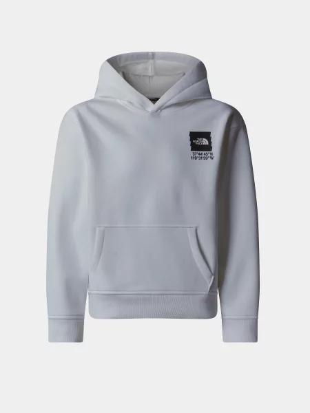 Детское худи The North Face белое