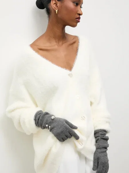 Ръкавици с вълна Answear.LAB сиво