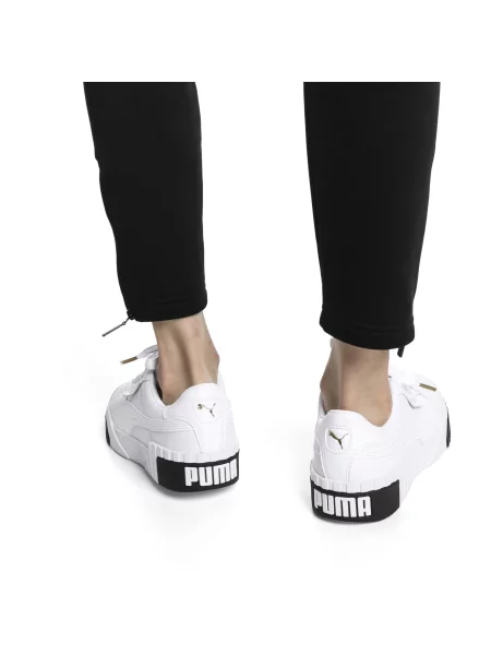 Sneakersy Puma Cali białe
