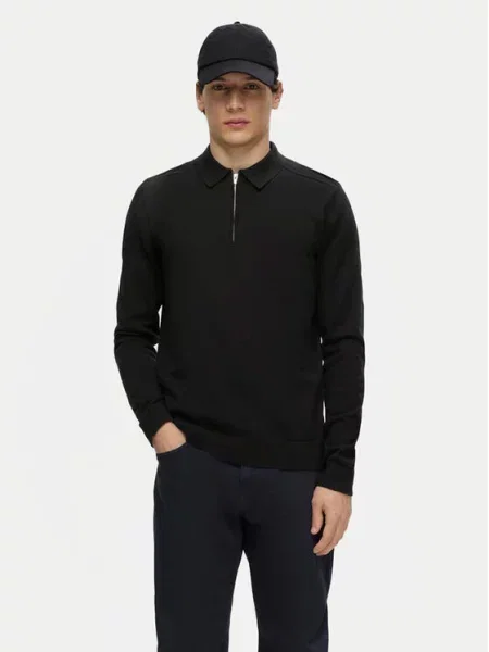 SELECTED HOMME Megztinis SLHBERG' juoda