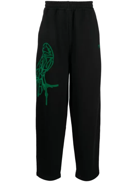 Pantaloni Gmbh cu imagine negru