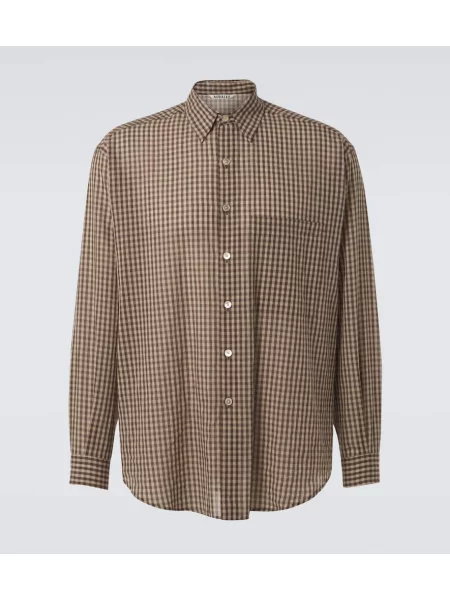 Srajca Auralee rjava