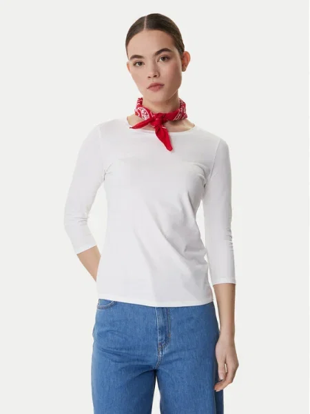 Weekend Max Mara Bluză Multia alb