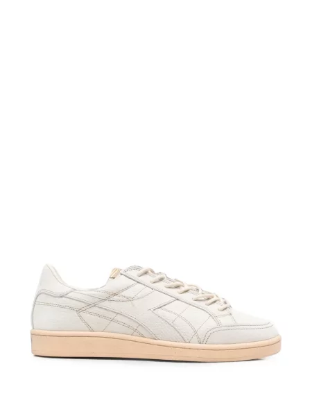 Sneakerși Diadora din piele cu autograf