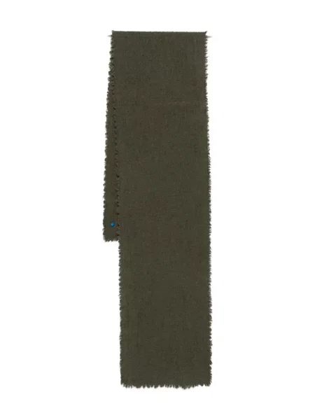 Fular Faliero Sarti cu franjuri verde