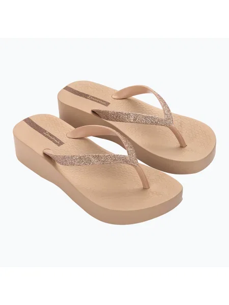 Șlapi Ipanema plasă bej