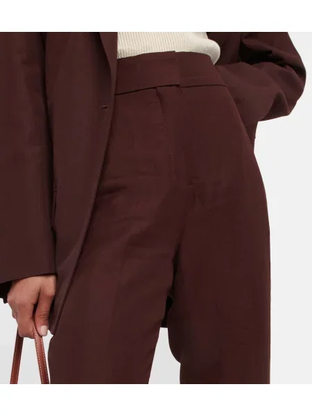 Magas derekú nadrág Jacquemus barna