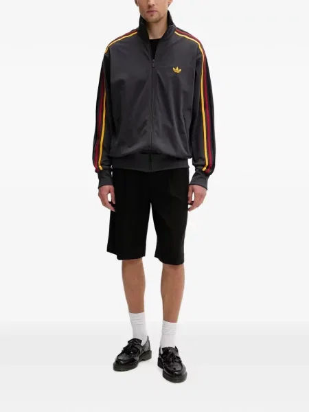 Бягане плетена тениска Adidas без ръкави червено