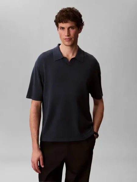 Tricou polo Calvin Klein de in