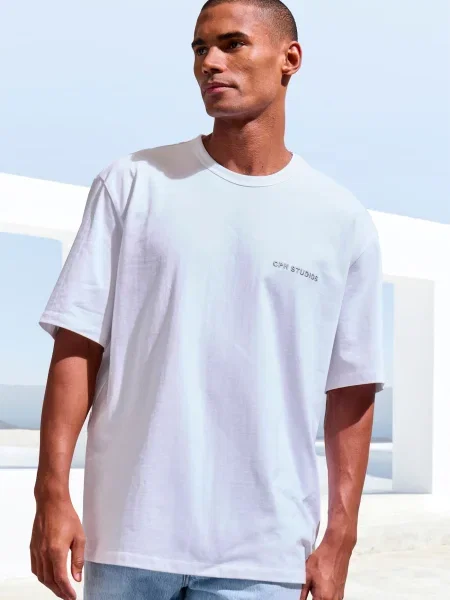 Copenhagen Studios Tricou alb