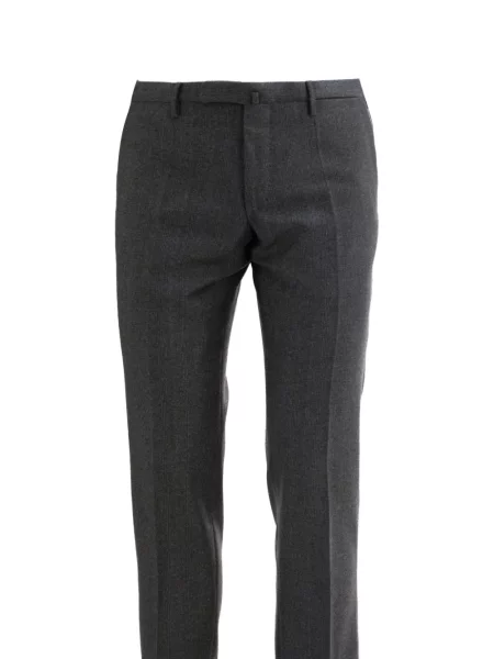 Pantaloni Incotex cu dungi gri