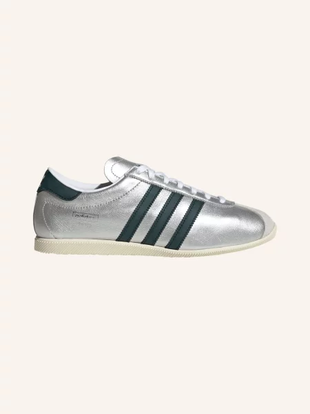 Adidas Originals Tenisky Paris stříbrná tmavě zelená béžová