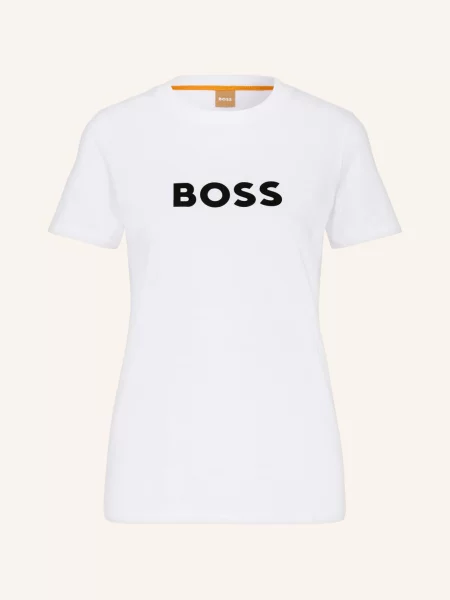 Boss Tričko Elogo bílá