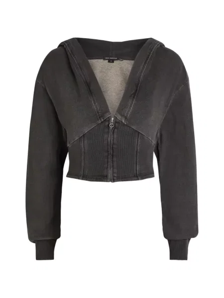 Kurtka Good American z kapturem szara