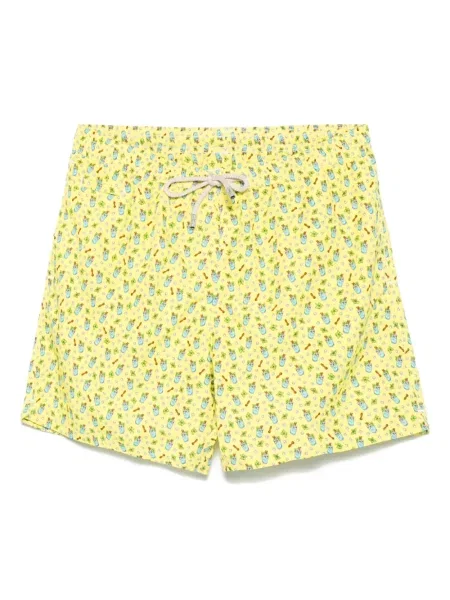 Kupaće gaće Mc2 Saint Barth s printom žuta