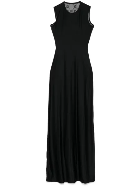 Sukienka Marine Serre z dżerseju garniturowa czarna