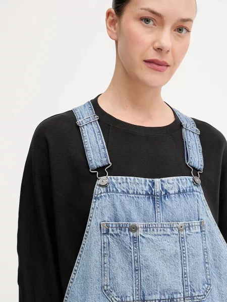 Макси джинсовое платье G-star