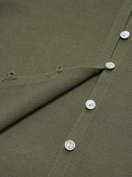 Mały kardigan Polo Ralph Lauren z falbankami garniturowy zielony