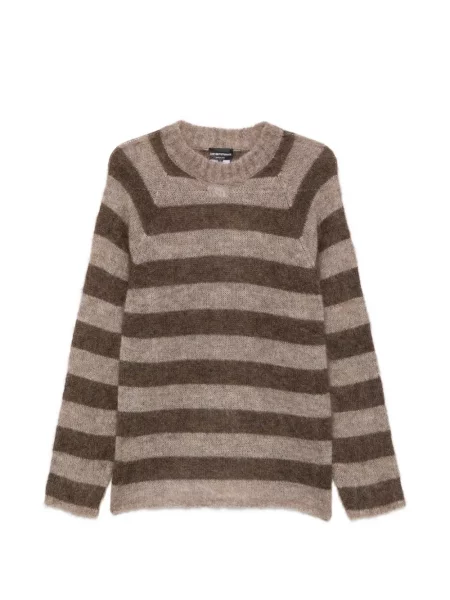 Pulover Emporio Armani de mohair maro