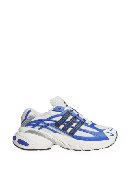 Lung geacă cămașă Adidas cu broderie alergare alb
