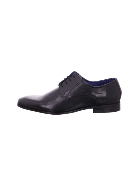 Buty derby ze skóry model ‘Mattia’ Bugatti czarny