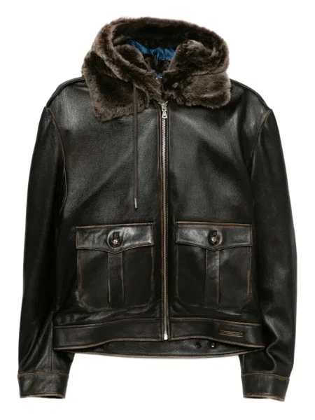 Geanta de piele Monse maro