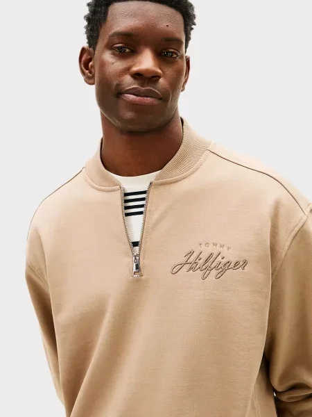 Спортивна кофта Tommy Hilfiger бежева