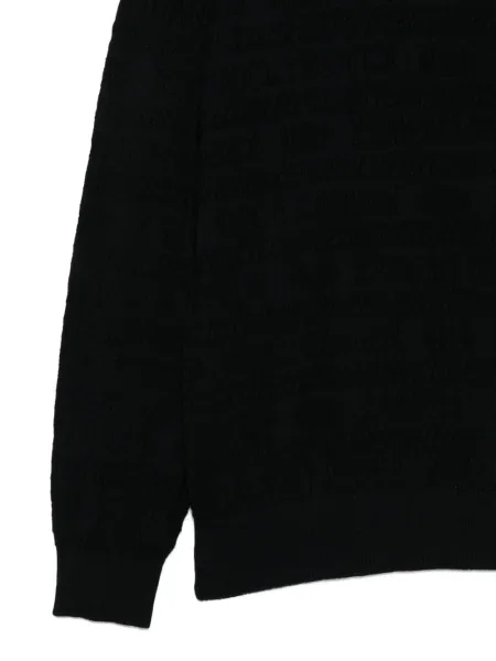 Pulover Iceberg cu decolteu rotund negru