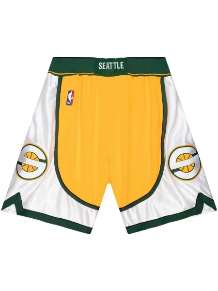 Pantaloni scurți Mitchell & Ness alb