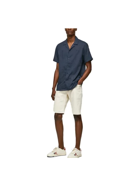 Szorty jeansowe Pepe Jeans casual białe