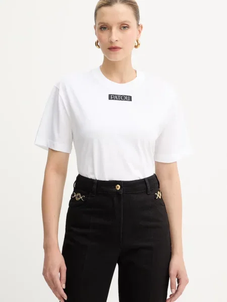 Patou tricou din alb