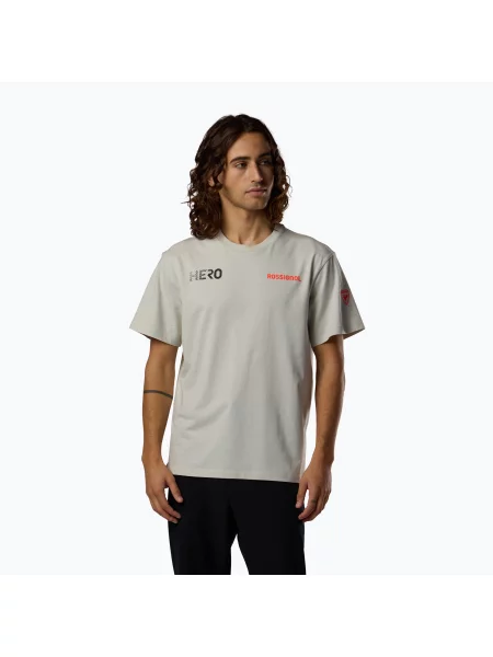 Tricou pentru bărbați Rossignol Hero Tee light grey gri