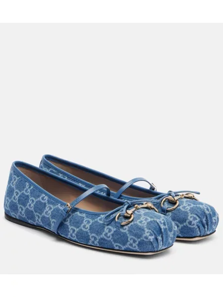 Balerinke Gucci modra