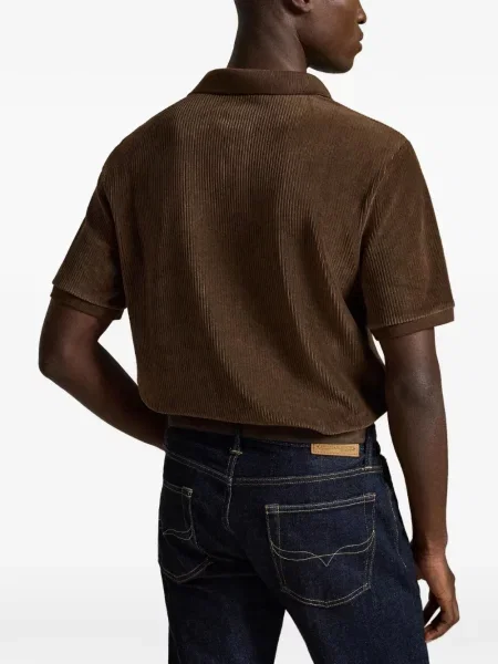 Polo Polo Ralph Lauren κοτλέ κλασικό καφέ