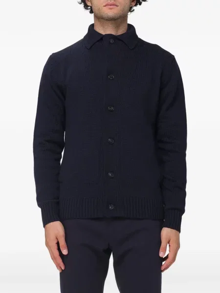 Cardigan Zanone albastru