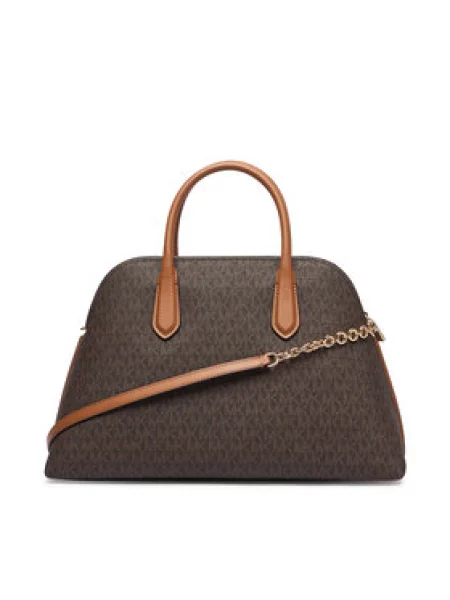 MICHAEL Michael Kors Ručna torbica DOME / tamno smeđa