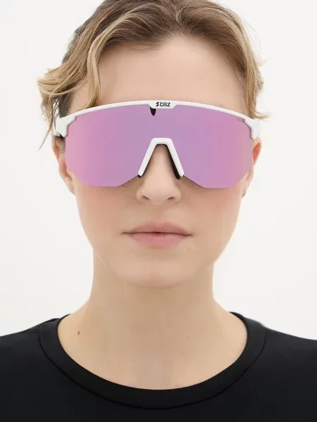 Napszemüveg Bliz Hero matt white/brown pink multi. Méret: OS fehér