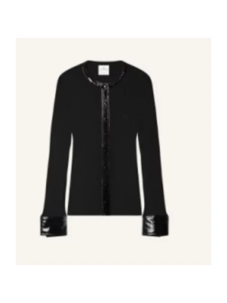 Kardigan Courreges czarny