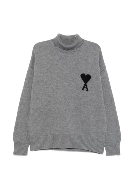 Pulover Ami Paris gri