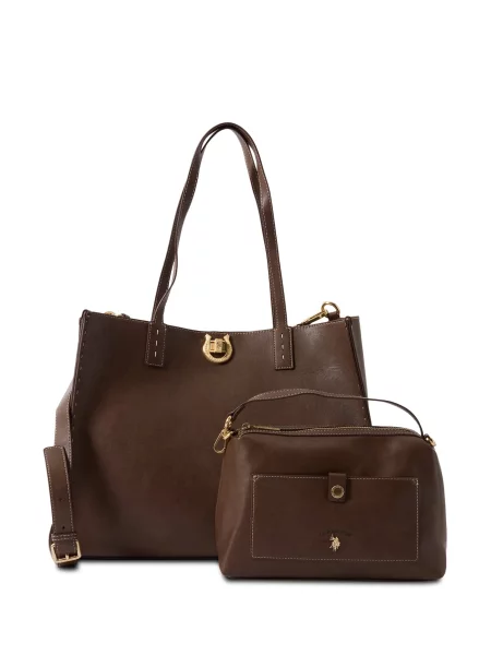 Rucsac U.s. Polo Assn. din piele maro