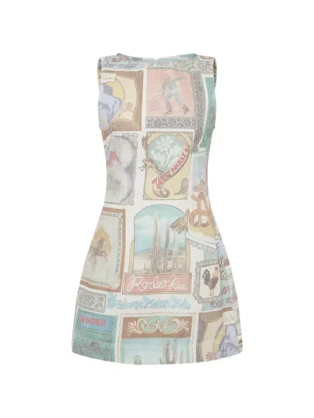 Rochie mini Alemais cu imagine
