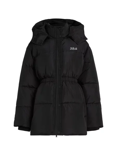 Karl Lagerfeld Palton de iarnă Essential' negru