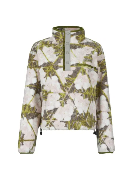 Cropp hanorac din fleece Columbia din fleece cu imagine roz