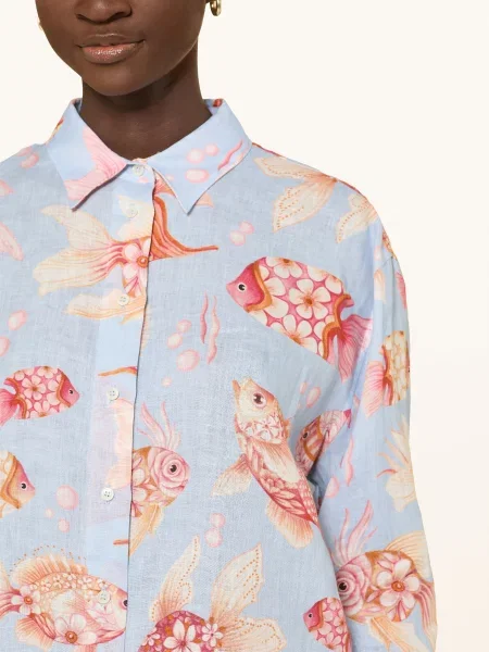 Robert Friedman Bluzka Z Lnu blau