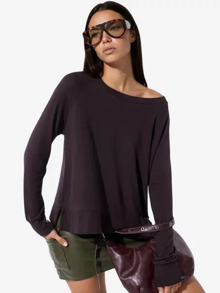 Busem Pulover Pullover' crna