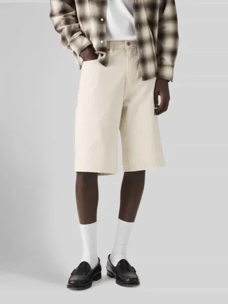 Bermudy o kroju wide fit z denimu model Levi's